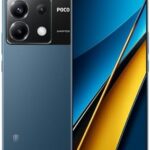 Xiaomi Poco X6 5G + 4G LTE Global Unlocked (512GB + 12GB) GSM 6.67″ 64MP Triple Camera (Tmobile Mint Tello Global) + (Car Fast Car Dual Charger Bundle) (Blue Global ROM)