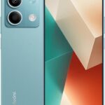 Xiaomi Redmi Note 13 5G + 4G LTE (128GB + 6GB) 6.67″ 108MP Triple (Tmobile Mint Tello & Global) Global Bands Unlocked + (Fast Car Dual Charger Bundle) (Ocean Teal)