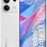 Xiaomi Redmi Note 13 5G + 4G LTE (128GB + 6GB) 6.67″ 108MP Triple (Tmobile Mint Tello & Global) Global Bands Unlocked + (Fast Car Dual Charger Bundle) (Artic White)