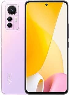 Xiaomi 12 Lite 5G + 4G LTE (256GB + 8GB) Global Version Unlocked 6.55″ 108MP Triple Camera (ONLY Tmobile Mint Tello USA Market) + (w/Fast Car Charger Bundle) (Lite Pink)