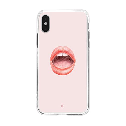 Red Lip TPU custom Phone Case for iPhone Samsung Motorola LG Google OnePlus Xiaomi HUAWEI OPPO HTC Sony ASUS Vivo Nokia Sharp etc. personalized gift