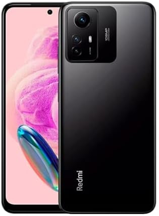 Xiaomi Redmi Note 12S 4G LTE (256GB + 8GB) Global Unlocked 6.67″ 108MP Triple (ONLY T-Moble/Tello/Mint USA Market) + (w/ 33W Fast Car Dual Charger Bundle) (Onyx Black)