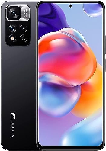 Redmi Xiaomi Note 11 Pro+ Plus 5G + 4G 128GB + 6GB Unlocked 6.67″ 108MP Night (Not Verizon Sprint Boost Cricket Metro At&T) + (w/Fast Car 51W Charger Bundle) (Graphite Gray)