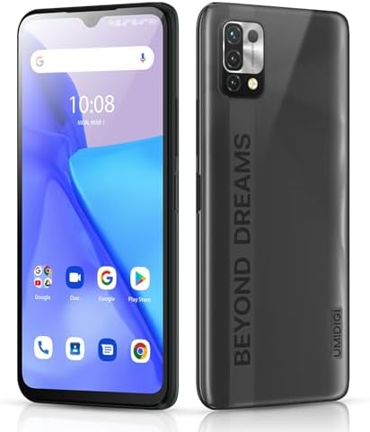 UMIDIGI Power 5 (4+128G) Cell Phone, 6150 mAh Android 11 Unlocked Smartphones,6.53″ HD Display with 16MP AI Triple Camera Phones