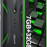 Blackview Phone BV5200, Rugged Phone 7(4+3) GB+32GB 1TB Expand, 6.1” Incell 13MP Camera Smartphones, 5180mAh Rugged Smartphone, 3 Card Slots, IP69K, Face ID, Glove Mode, NFC/OTG/4G LTE+5G WiFi-Green