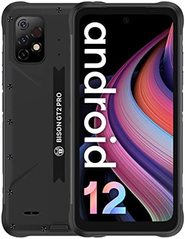 UMIDIGI Bison GT2 PRO 4G Unlocked Rugged Smartphones,8GB+256GB Android 12 IP68/IP69K Waterproof Helio G95 64MP AI Triple Camera 6.5″ FHD 6150mAh NFC Smartphone