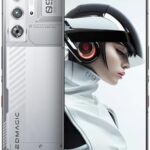 REDMAGIC 9 Pro Smartphone 5G, 120Hz Gaming Phone, 6.8″ Full Screen, Under Display Camera, 6500mAh Android Phone, Snapdragon 8 Gen 3, 16+512GB, 80W Charger, Dual-Sim, US Unlocked Cell Phone Silver