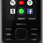 Nokia 6300 4G | Unlocked | International | WiFi Hotspot | Social Apps | Google Maps and Assistant | Light Charcoal