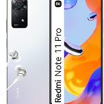 Xiaomi Redmi Note 11 Pro 4G Volte 128GB + 6GB Factory Unlocked 6.67″ 108MP Camera Night Mode (Not Verizon Sprint Boost Cricket Metro At&T) + (w/Fast Car Charger Bundle) (Polar White)