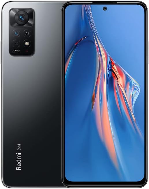 Xiaomi Redmi Note 11E Pro 5G (128GB + 8GB) Factory Unlocked (ONLY Tmobile/Mint/Tello USA Market) 6.67″ 108MP Camera Night Mode + Extra (w/Fast Car Charger Bundle) (Dark World)