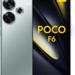 Xiaomi Poco F6 5G + 4G LTE 256GB + 8GB Global Version Unlocked 6.67″ 120Hz 50Mp Triple Camera (Tmobile Mint Tello & Global) + (w/Fast Car 51W Bundle) (Green Global)