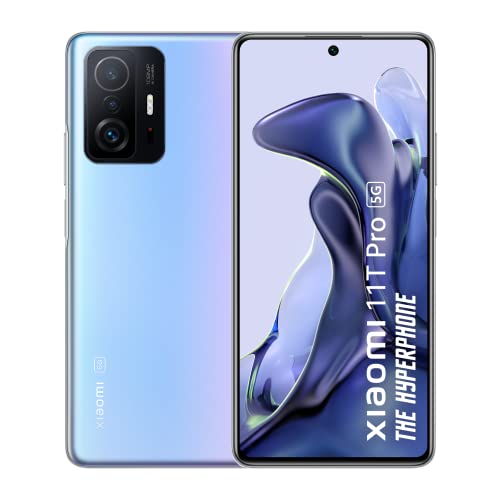 Xiaomi 11T Pro 5G Hyperphone (Celestial Magic, 8GB RAM, 256GB Storage) |SD 888|120W HyperCharge|Segment’s only Phone with Dolby Vision+Dolby Atmos