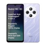 Redmi 14C 5G (Stardust Purple, 4GB RAM, 64GB Storage) | Superfast 4nm Snapdragon 4 Gen 2 | 120Hz 17.47cm (6.88”) Display | 5160mAh Battery | 50MP Dual Camera | Premium Starlight Design