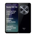 Redmi 14C 5G (Stargaze Black, 6GB RAM, 128GB Storage) | Superfast 4nm Snapdragon 4 Gen 2 | 120Hz 17.47cm (6.88”) Display | 5160mAh Battery | 50MP Dual Camera | Premium Starlight Design