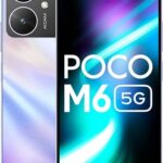 POCO M6 5G (Orion Blue, 8GB RAM, 256GB Storage) | MediaTek Dimensity 6100+ 5G Processor | 5000 mAh Battery + 18W Fast Charging | 50 MP AI Dual-Camera System & Side Fingerprint Sensor