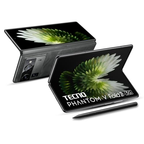 Tecno Phantom V Fold 2 (Karst Green, 12GB+512GB) | Strongest Fold Ever | Largest Battery in Fold Segment-5750mAh | Segment Largest Display | Rear – Triple 50MP Camera with OIS | 70W Fast Charger