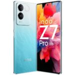 iQOO Z7 Pro 5G (Blue Lagoon, 8GB RAM, 256GB Storage) | 3D Curved AMOLED Display | 4nm MediaTek Dimesity 7200 5G Processor | 64MP Aura Light OIS Camera | Segment’s Slimmest & Lightest Smartphone